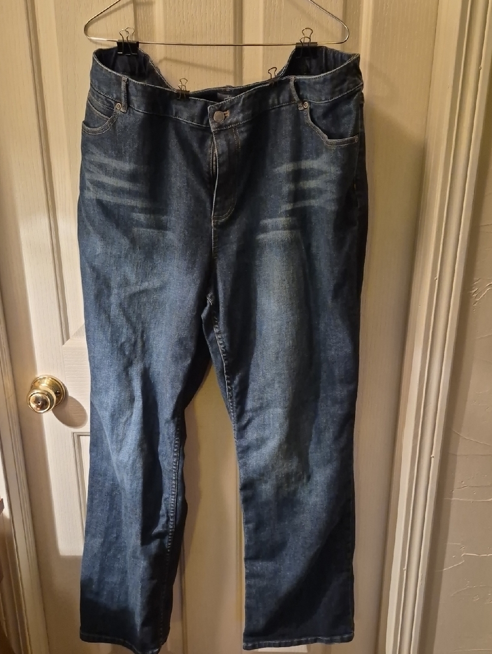 J JILL Classic Dark Wash Straight Leg Jeans